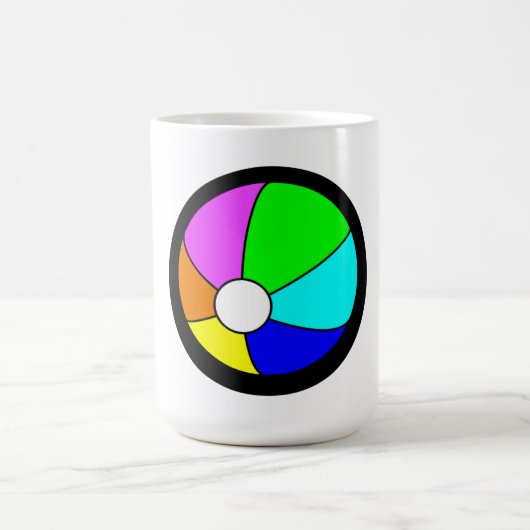 ビーチ コーヒーマグカップ (中央)