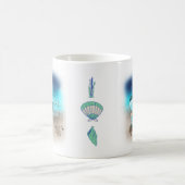 ビーチ コーヒーマグカップ (中央)