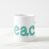 ビーチ コーヒーマグカップ (中央)