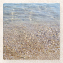 ビーチ&サンドコースター ガラスコースター