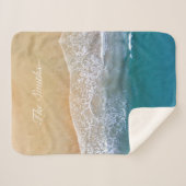 ビーチ シェルパブランケット (正面(横))