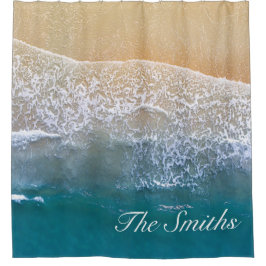 ビーチ シャワーカーテン