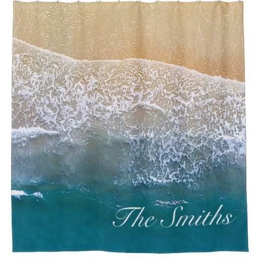 ビーチ シャワーカーテン (正面)