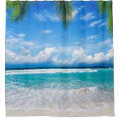 ビーチ シャワーカーテン (正面)