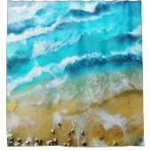 ビーチ シャワーカーテン (正面)