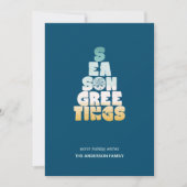 ビーチ・シーズン到来！ごあいさつ シーズンカード (正面)