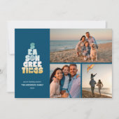 ビーチ・シーズン到来!ご挨 シーズンカード (正面)