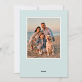 ビーチ・シーズン到来！ご挨 シーズンカード (裏面)