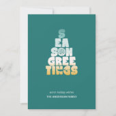 ビーチ・シーズン到来!ご挨 シーズンカード (正面)