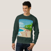 ビーチ スウェットシャツ (正面フル)