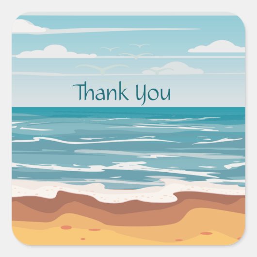 ビーチ スクエアシール (正面)