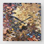 ビーチ スクエア壁時計 (正面)