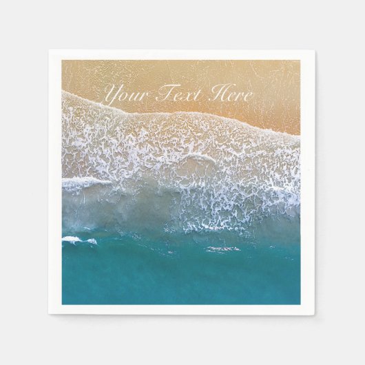 ビーチ スタンダードカクテルナプキン (正面)