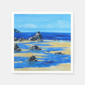 ビーチ スタンダードカクテルナプキン (正面)