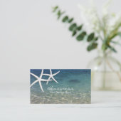 ビーチ&スターフィッシュ美しいサロン 名刺 (スタンド正面)