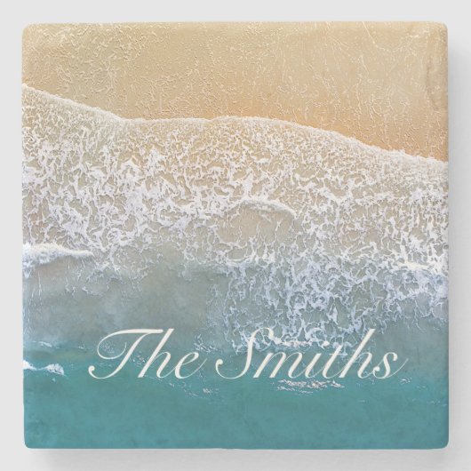 ビーチ ストーンコースター (正面)