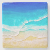 ビーチ ストーンコースター (正面)