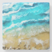 ビーチ ストーンコースター (正面)