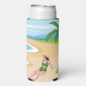 ビーチ スリム缶クーラー (Seltzer裏面)