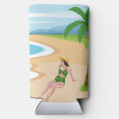 ビーチ スリム缶クーラー (裏面)