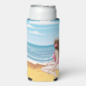 ビーチ スリム缶クーラー (Seltzer正面)