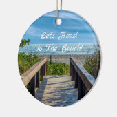 ビーチ セラミックオーナメント (左)