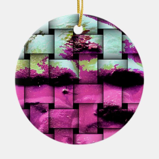 ビーチ セラミックオーナメント (正面)