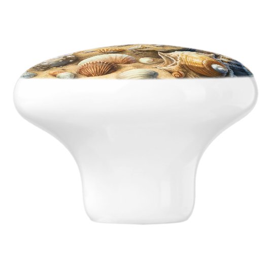 ビーチ セラミックノブ (側面)