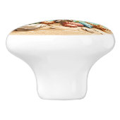 ビーチ セラミックノブ (側面)