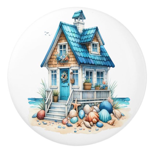 ビーチ セラミックノブ (正面)