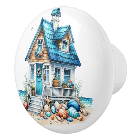 ビーチ セラミックノブ (右)