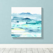 ビーチ・タイドII キャンバスプリント (インサイチュ (ウッドフロア))