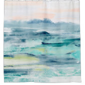 ビーチ・タイドII シャワーカーテン (正面)