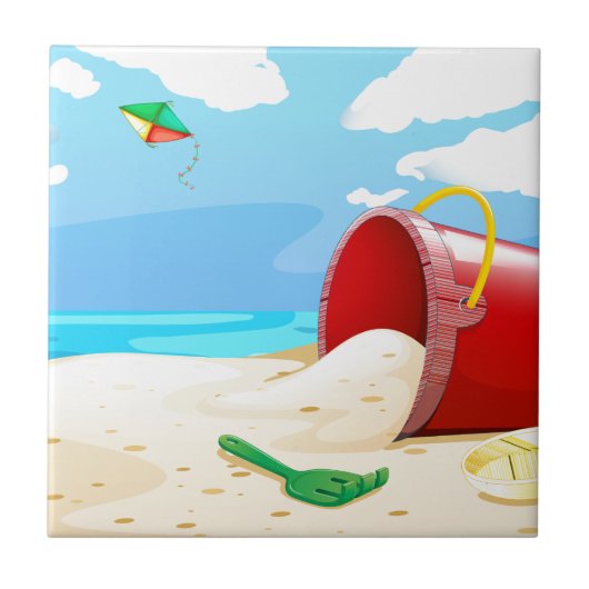 ビーチ タイル (正面)