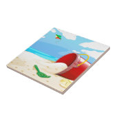 ビーチ タイル (側面)