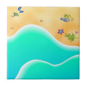 ビーチ タイル (正面)