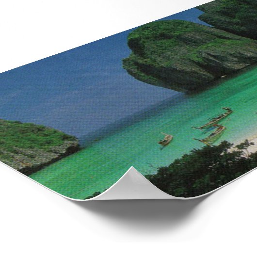 「ビーチ」タイ ポスター (角)