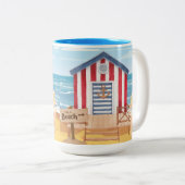 ビーチ ツートーンマグカップ (正面右)