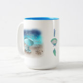 ビーチ ツートーンマグカップ (正面左)