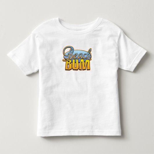 ビーチ トドラーTシャツ (正面)