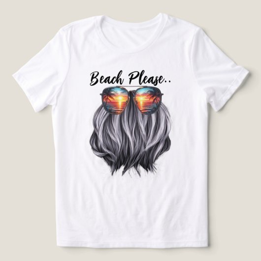 ビーチ トライブレンドＴシャツ (デザイン正面)