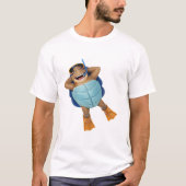 ビーチ トーリン・ザ・タートル Tシャツ (正面)