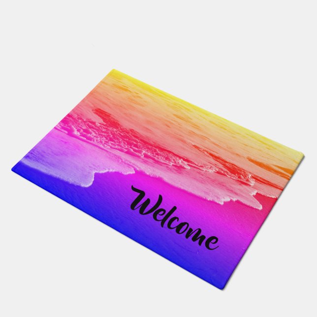 ビーチ ドアマット (アングル)