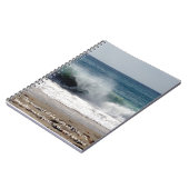 ビーチ-ノートの海洋波 ノートブック (左側)