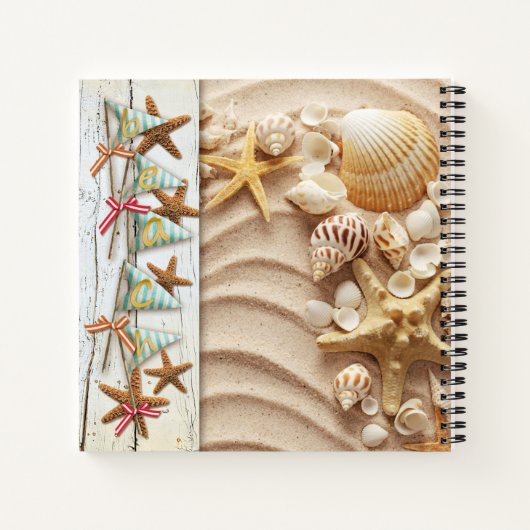 ビーチ ノートブック (裏面)