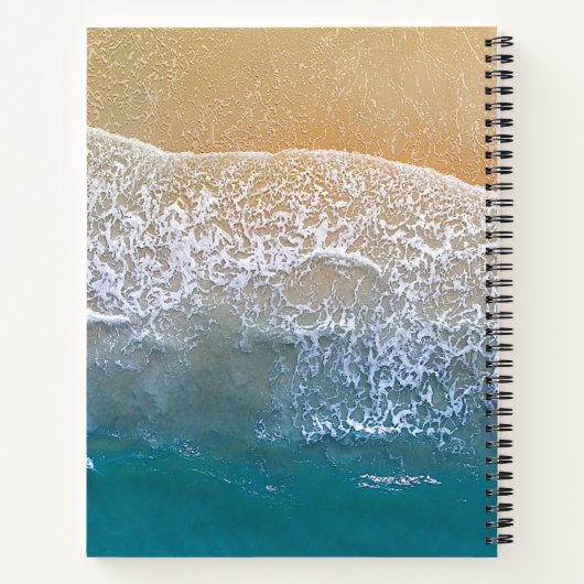 ビーチ ノートブック (裏面)