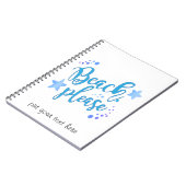 ビーチ ノートブック (左側)