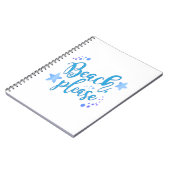 ビーチ ノートブック (左側)