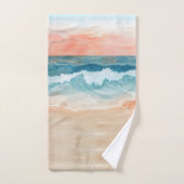 ビーチ バスタオルセット (ハンドタオル)