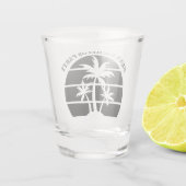 ビーチ バチェラーパーティー アイランドウェディング グルームズメン ショットグラス (裏面)